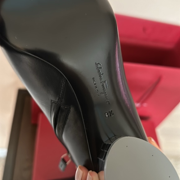 Salvatore Ferragamo Mirror Heel Booties - Picture 7 of 8